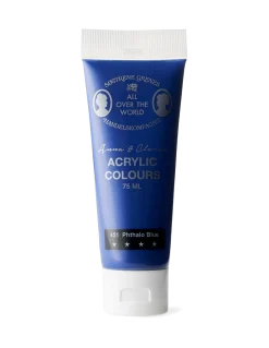New Søstrene Grene Schweiz Acrylfarbe Electric Blue