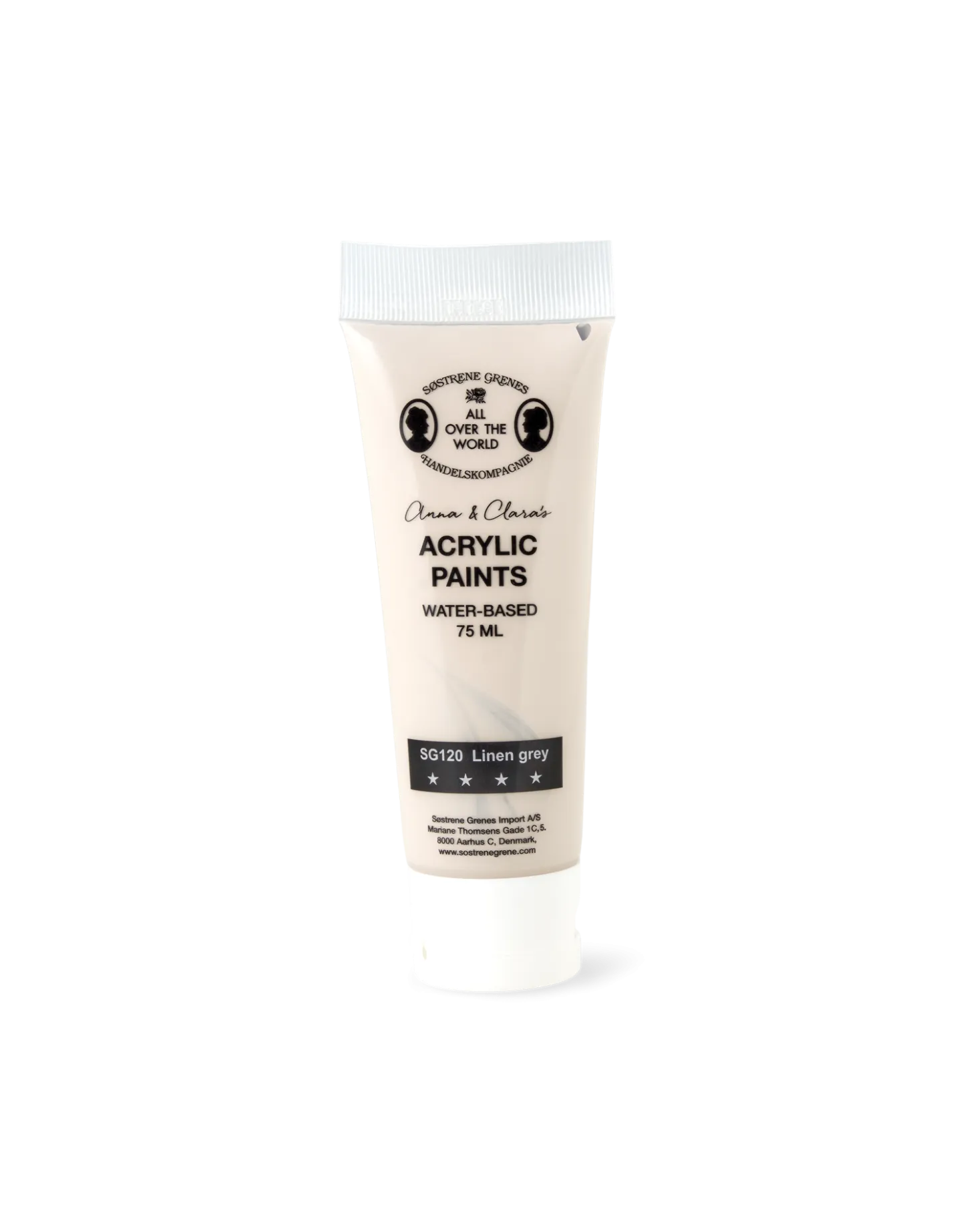Outlet Søstrene Grene Schweiz Acrylfarbe Warm Grey
