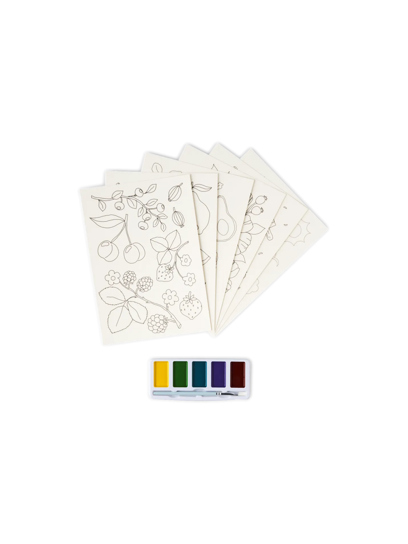 Clearance Søstrene Grene Schweiz Aquarell-Set White
