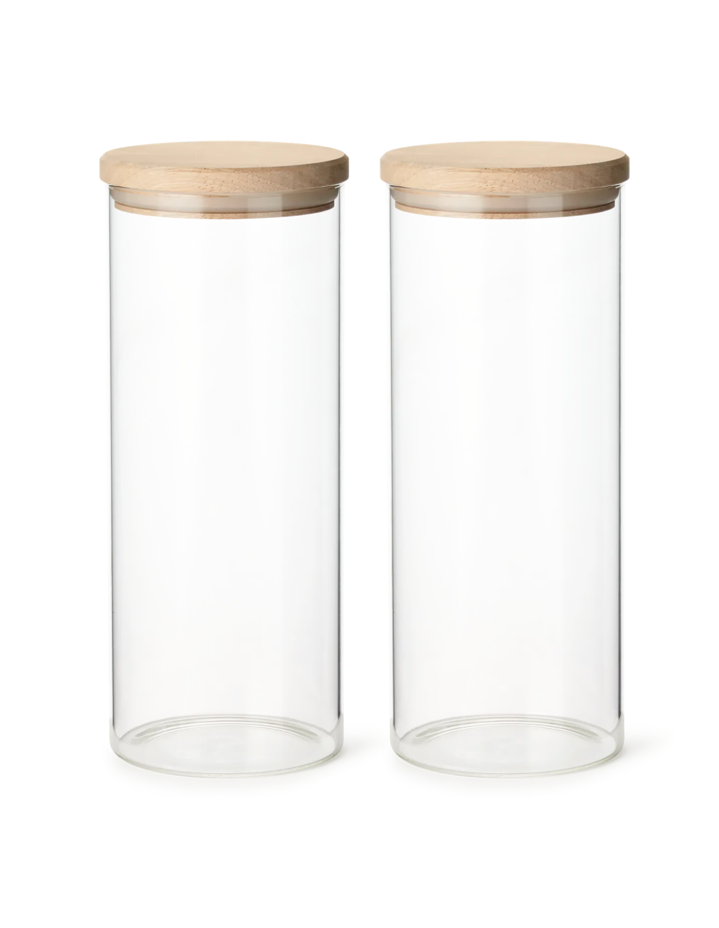 Best Søstrene Grene Schweiz Aufbewahrungsgläser Mit Deckel 2er-Pack Clear