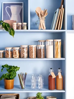 Best Søstrene Grene Schweiz Aufbewahrungsgläser Mit Deckel 2er-Pack Clear