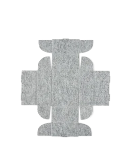 Søstrene Grene Schweiz Aufbewahrungskorb Silver Grey