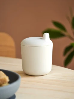 New Søstrene Grene Schweiz Baby-Schnabeltasse Off White