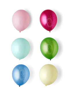 Best Søstrene Grene Schweiz Ballons Mit Zahl Multi
