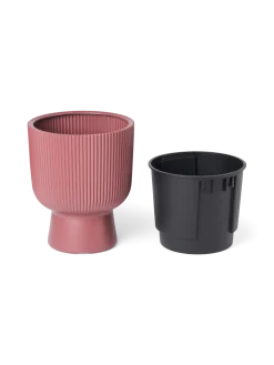 New Søstrene Grene Schweiz Blumentopf Milly Ø29,8 Cm Dark Rose