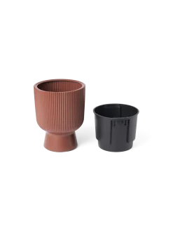 Discount Søstrene Grene Schweiz Blumentopf Milly Ø23,9 Cm Chocolate