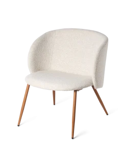 Hot Søstrene Grene Schweiz Bouclé-Loungesessel Off White