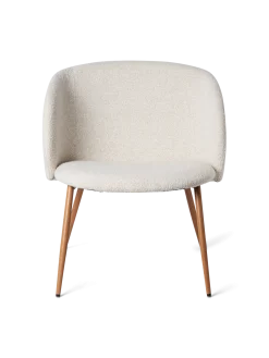 Hot Søstrene Grene Schweiz Bouclé-Loungesessel Off White