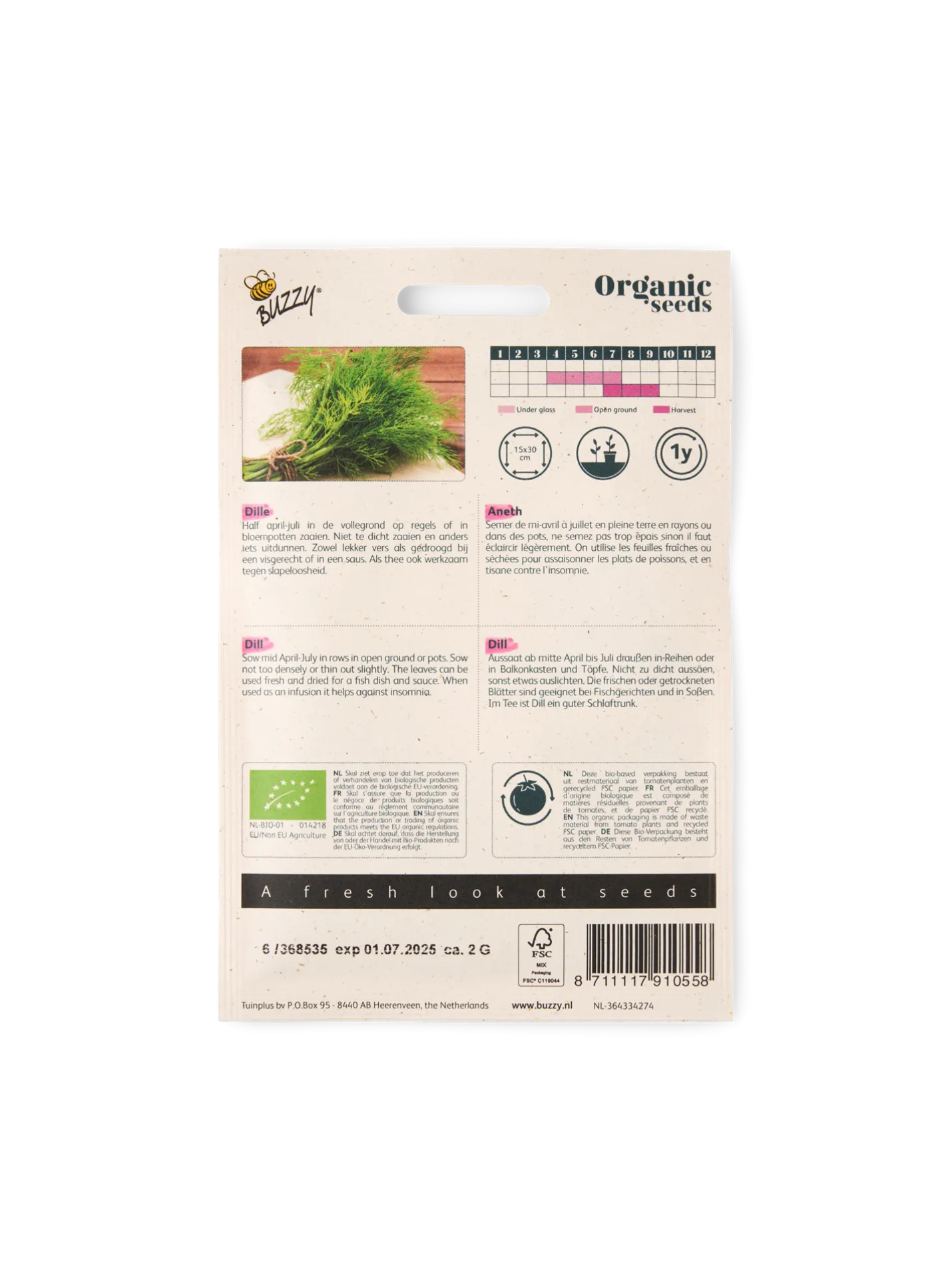 Hot Søstrene Grene Schweiz Buzzy® Bio-Dill Multi