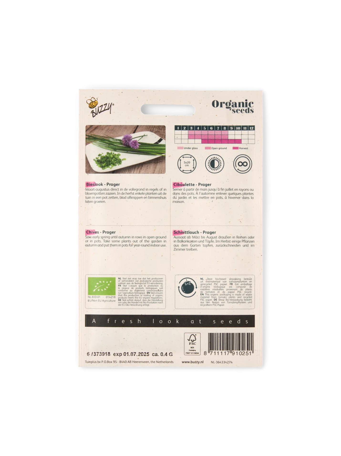 Hot Søstrene Grene Schweiz Buzzy® Bio-Schnittlauch Prager Multi