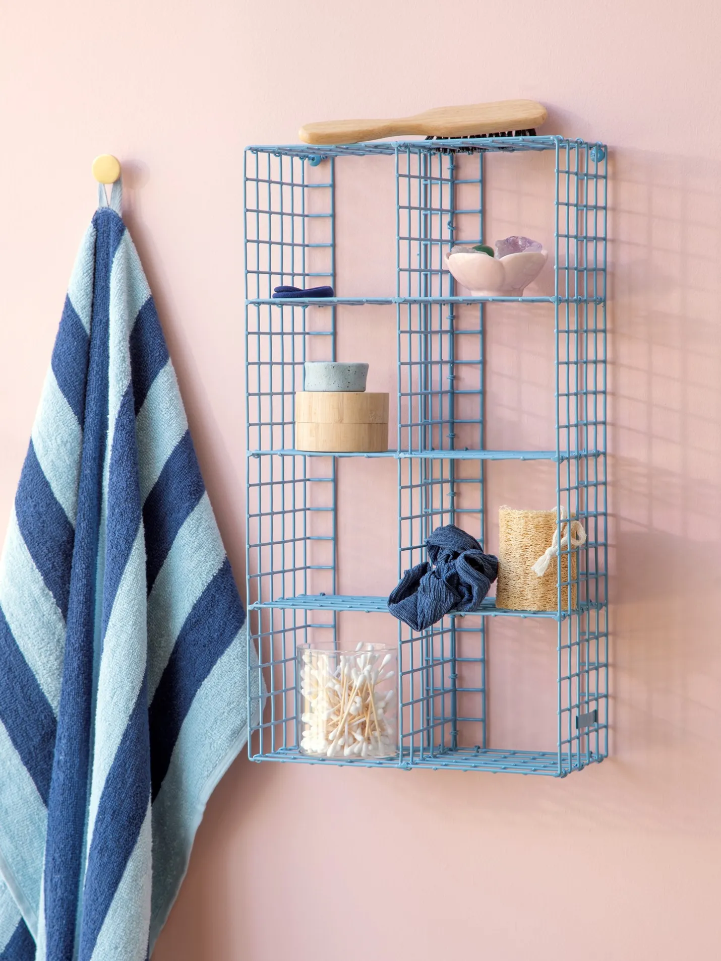 Sale Søstrene Grene Schweiz CUP RACK Wandregal Smokey Blue