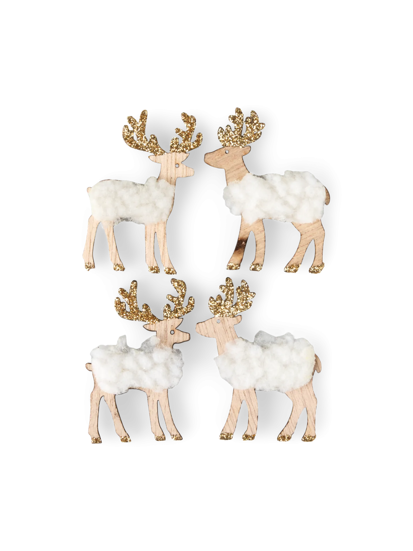 Best Søstrene Grene Schweiz Dekorative Rentier-Aufkleber Off White