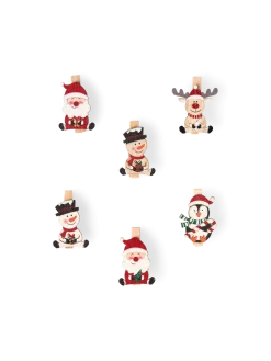 Søstrene Grene Schweiz Dekorative Weihnachtsklammern Multi