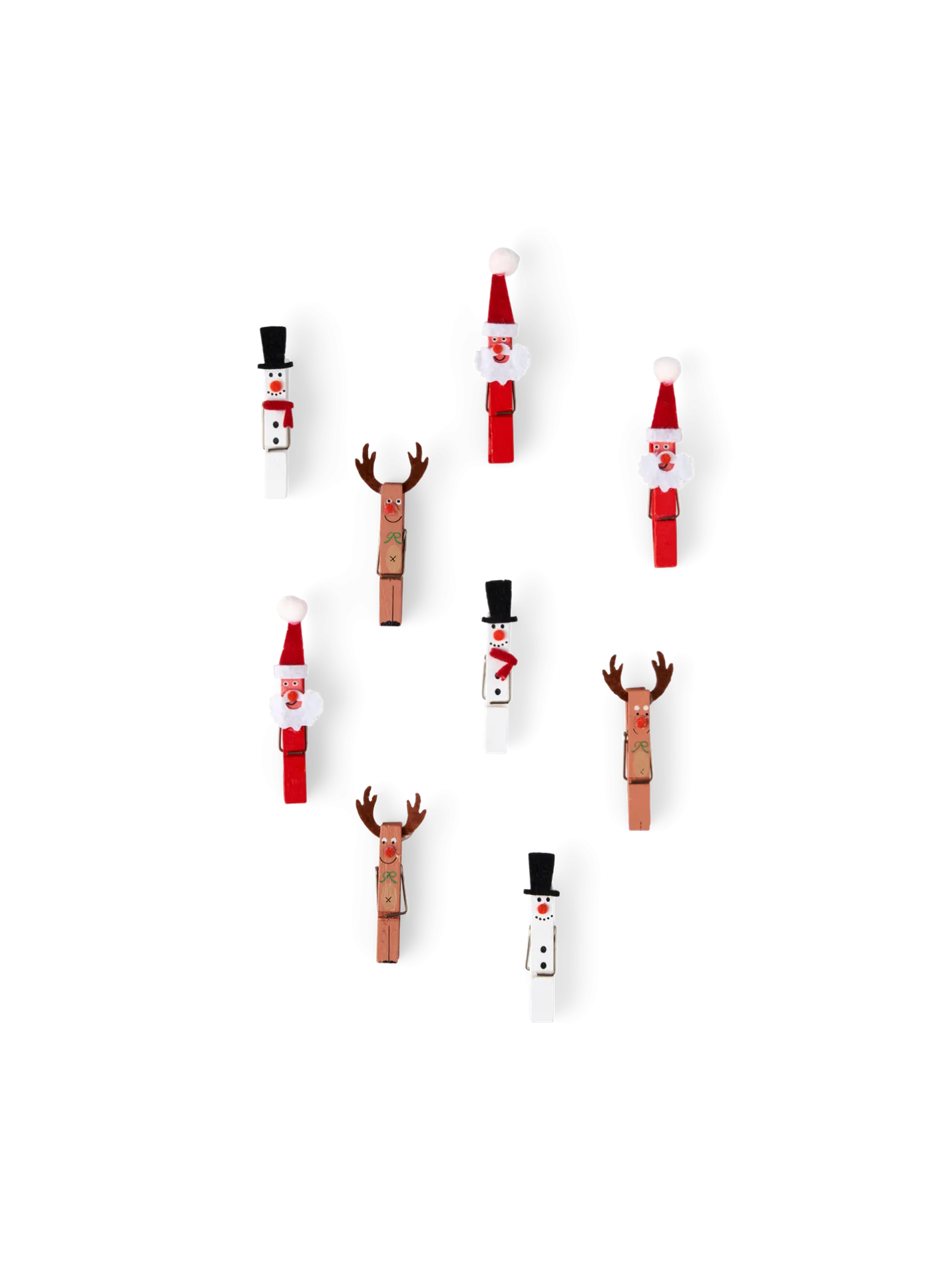 Discount Søstrene Grene Schweiz Dekorative Weihnachtsklammern White