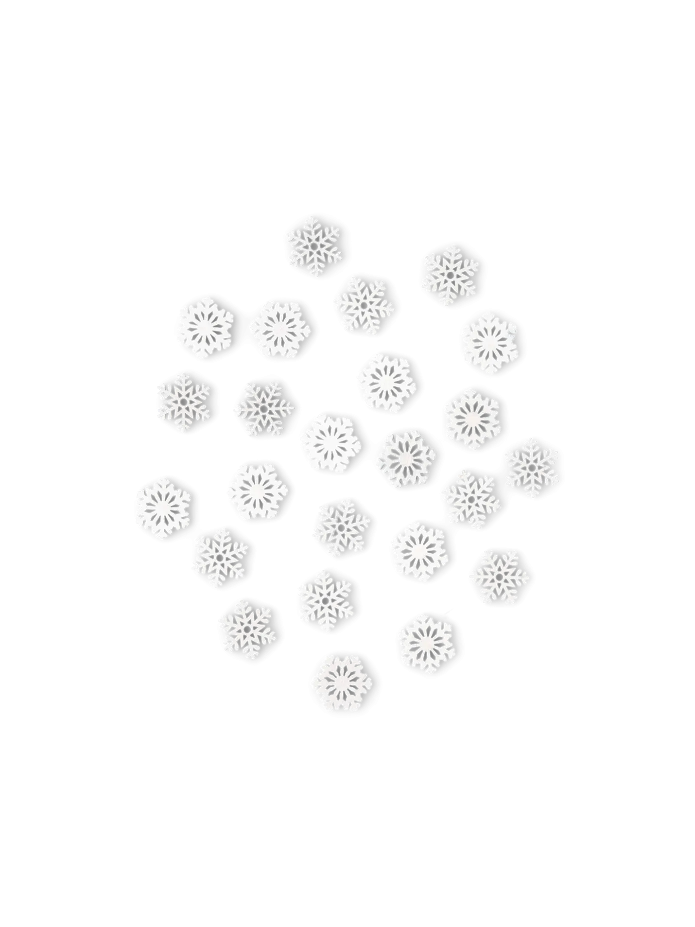 Discount Søstrene Grene Schweiz Deko-Schneeflocken White