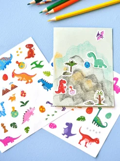Søstrene Grene Schweiz Dino-Aufkleber Multi