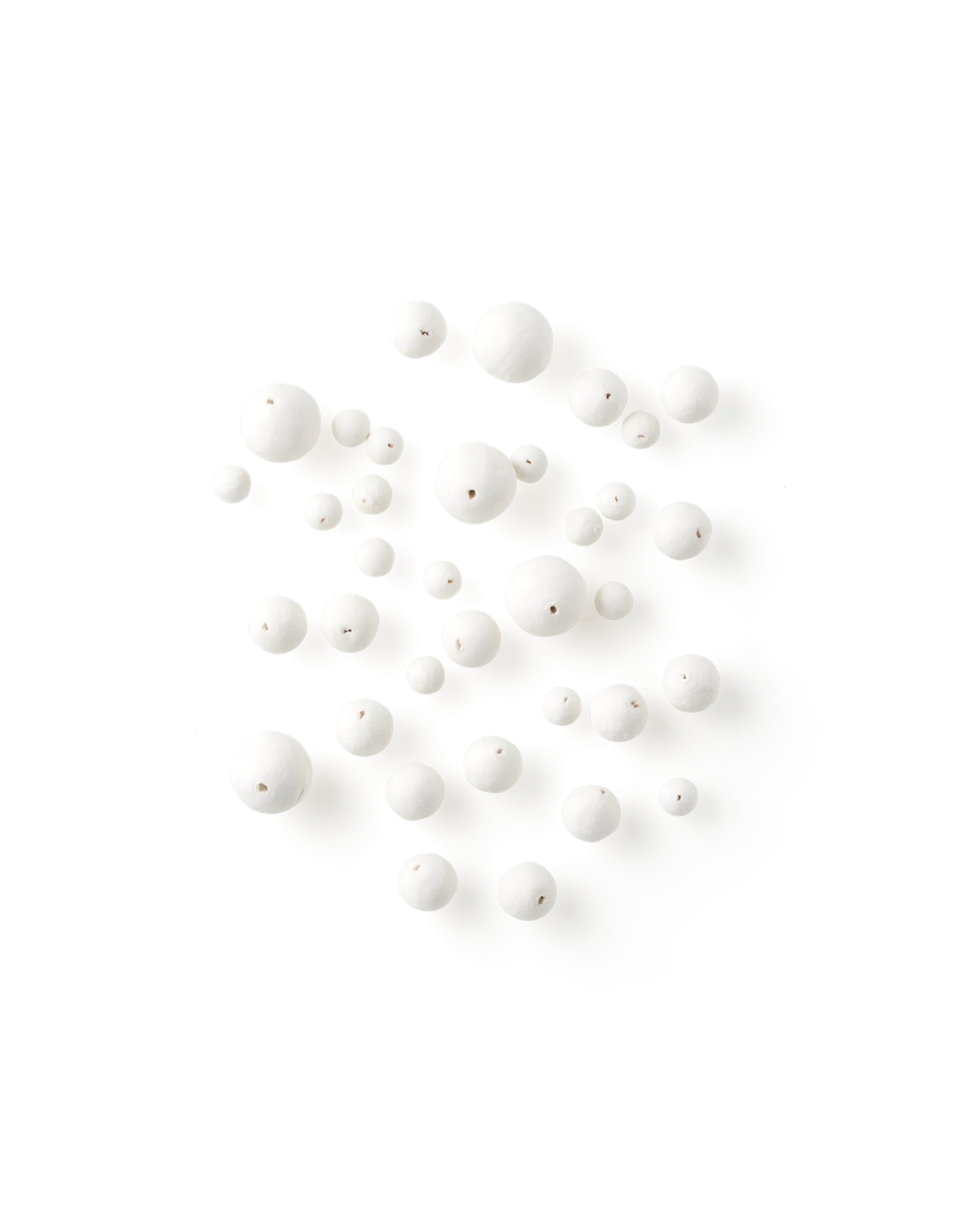 Online Søstrene Grene Schweiz DIY-Papierkugeln White