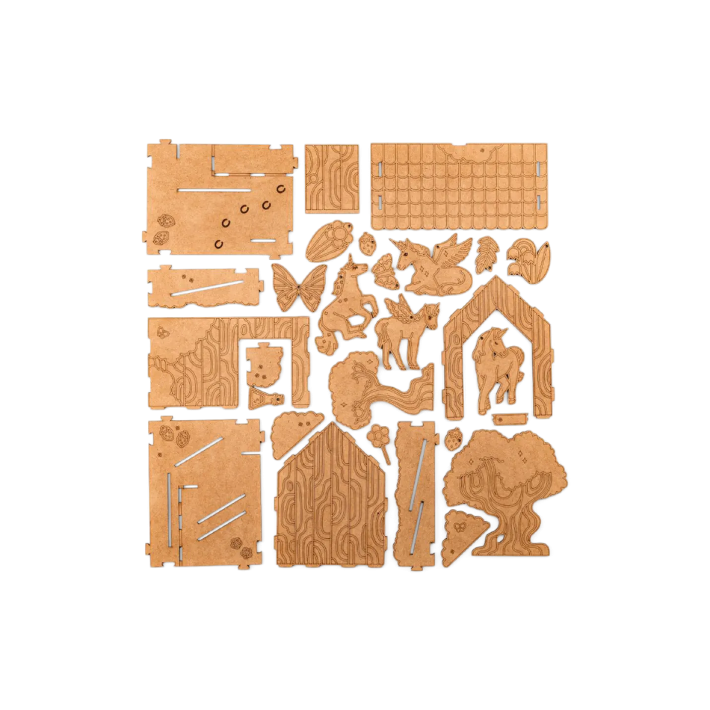 Discount Søstrene Grene Schweiz DIY-Set Magic Forest Brown