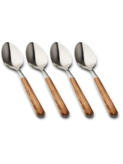 Outlet Søstrene Grene Schweiz Esslöffel-Set Texture Legno Nature