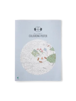 Clearance Søstrene Grene Schweiz Faltbares Ausmalposter Multi