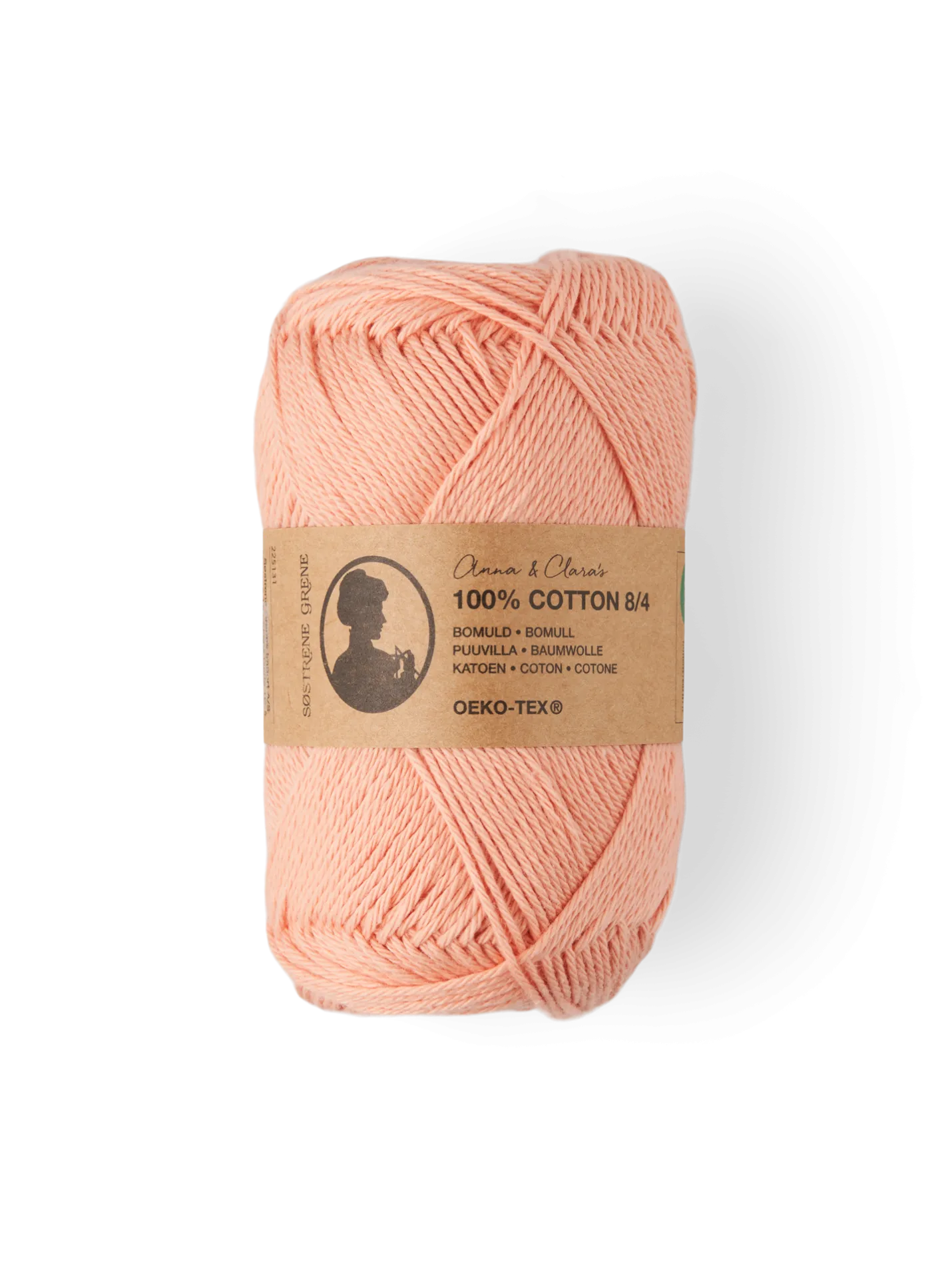 Discount Søstrene Grene Schweiz Garn 8/4 Peach