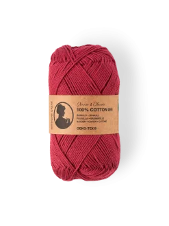 Clearance Søstrene Grene Schweiz Garn 8/4 Brick Red