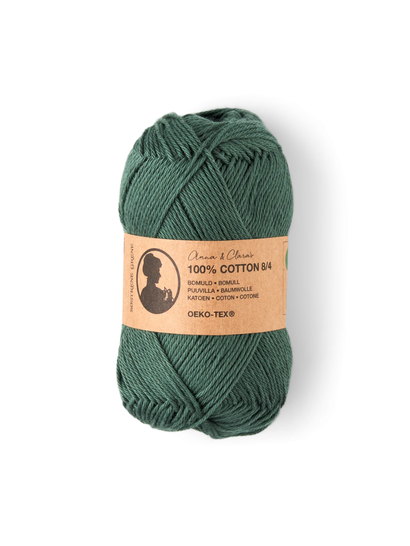 Discount Søstrene Grene Schweiz Garn 8/4 Forest Green