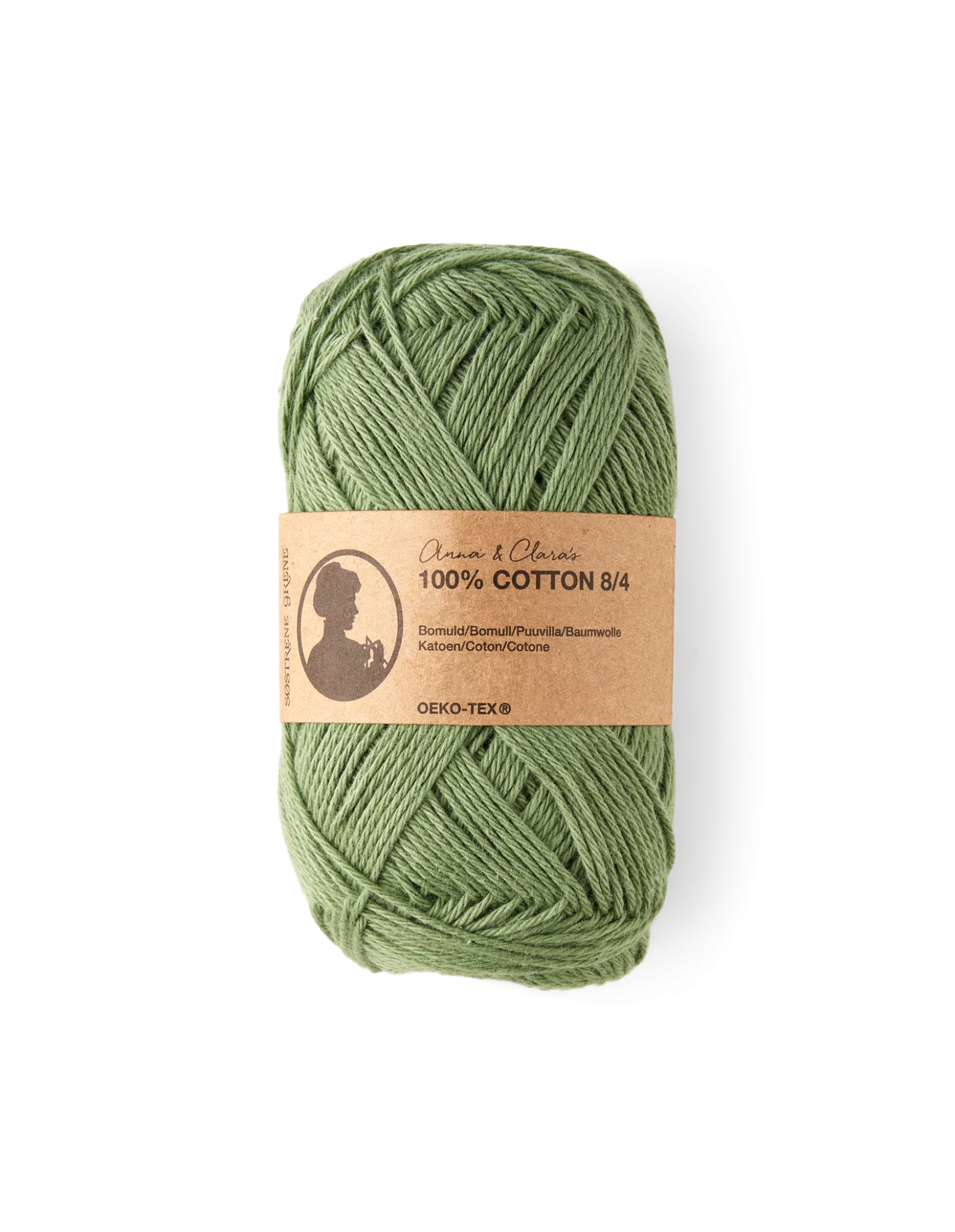 Søstrene Grene Schweiz Garn 8/4 Moss Green