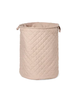 New Søstrene Grene Schweiz Gesteppter Wäschekorb Warm Grey