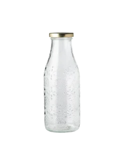 New Søstrene Grene Schweiz Glasflasche 500 Ml Clear