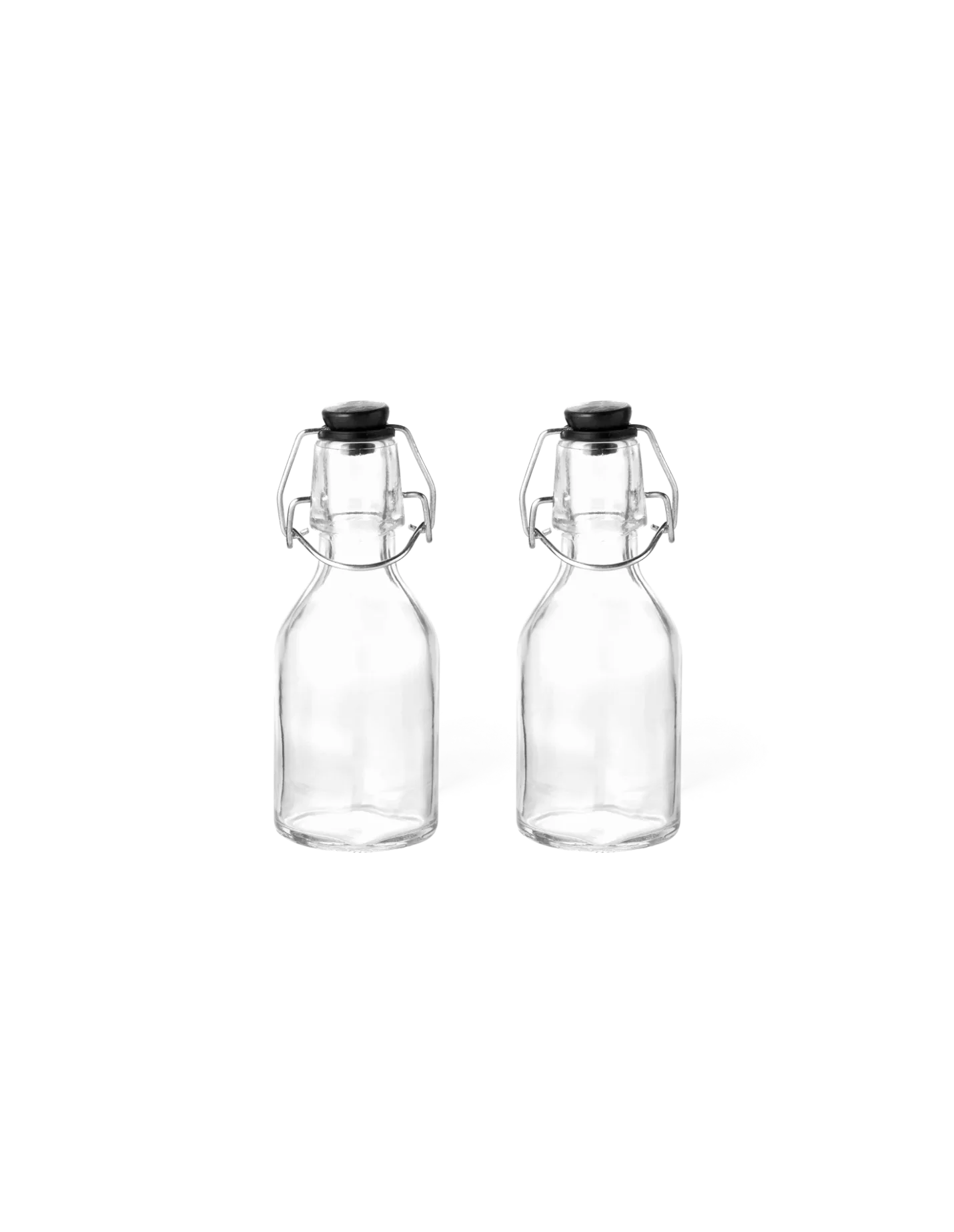 Sale Søstrene Grene Schweiz Glasflaschen Mit Verschluss 140 Ml 2er-Pack Clear