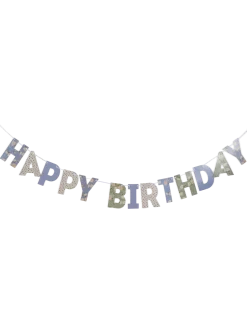 Best Søstrene Grene Schweiz Happy-Birthday-Girlande Ice Blue