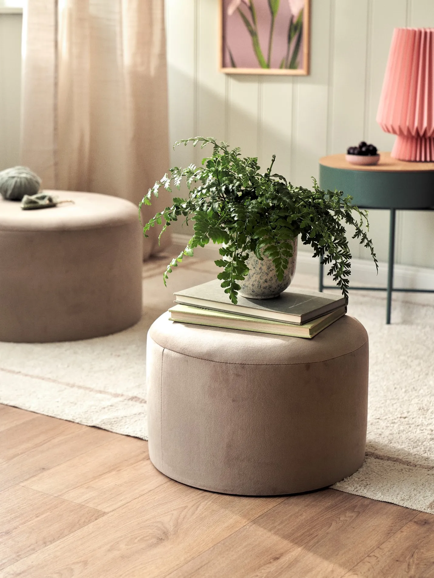 Søstrene Grene Schweiz Hocker Light Brown