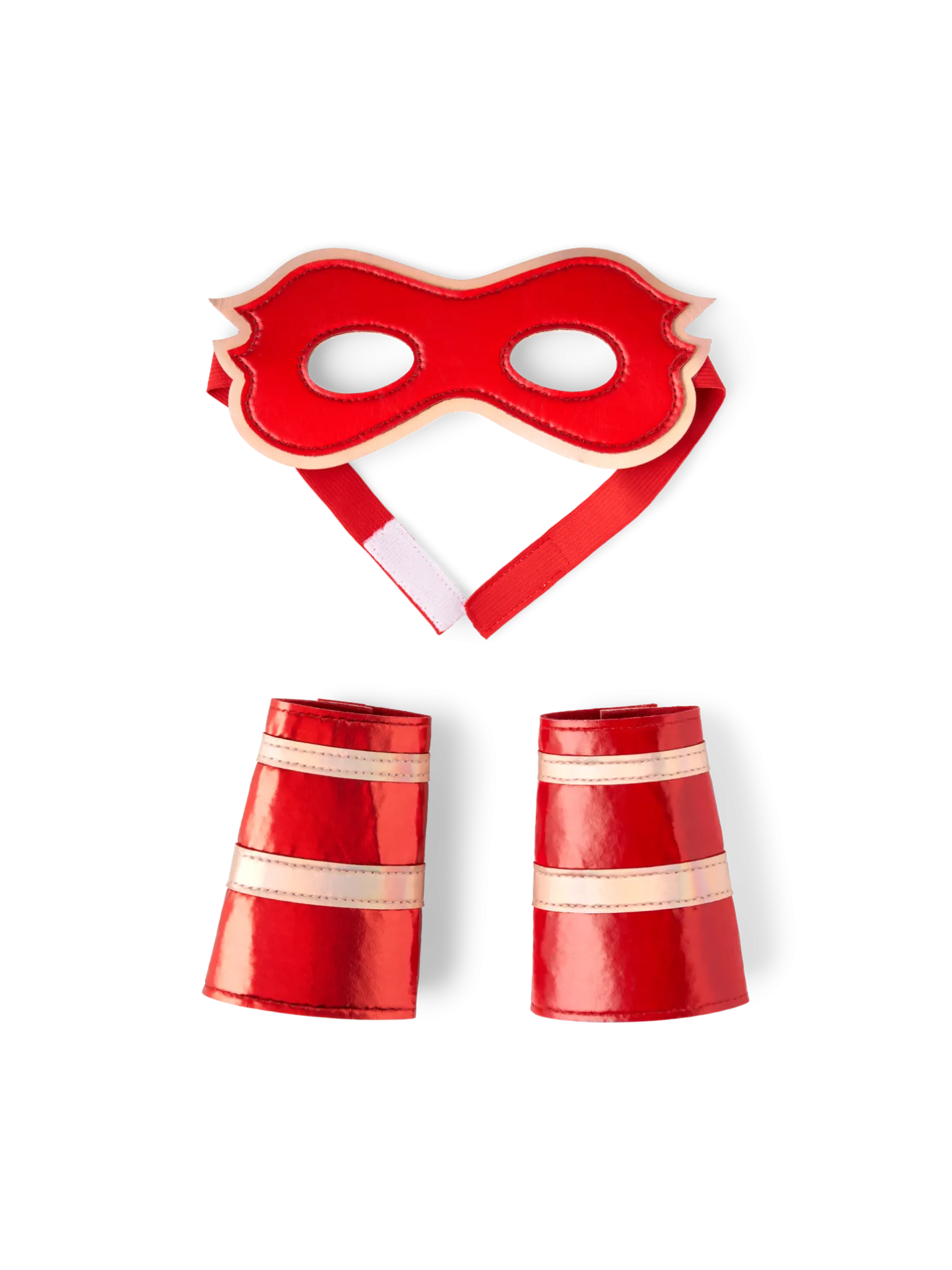 Outlet Søstrene Grene Schweiz Kostüm-Maske Und Manschetten Tomato Red