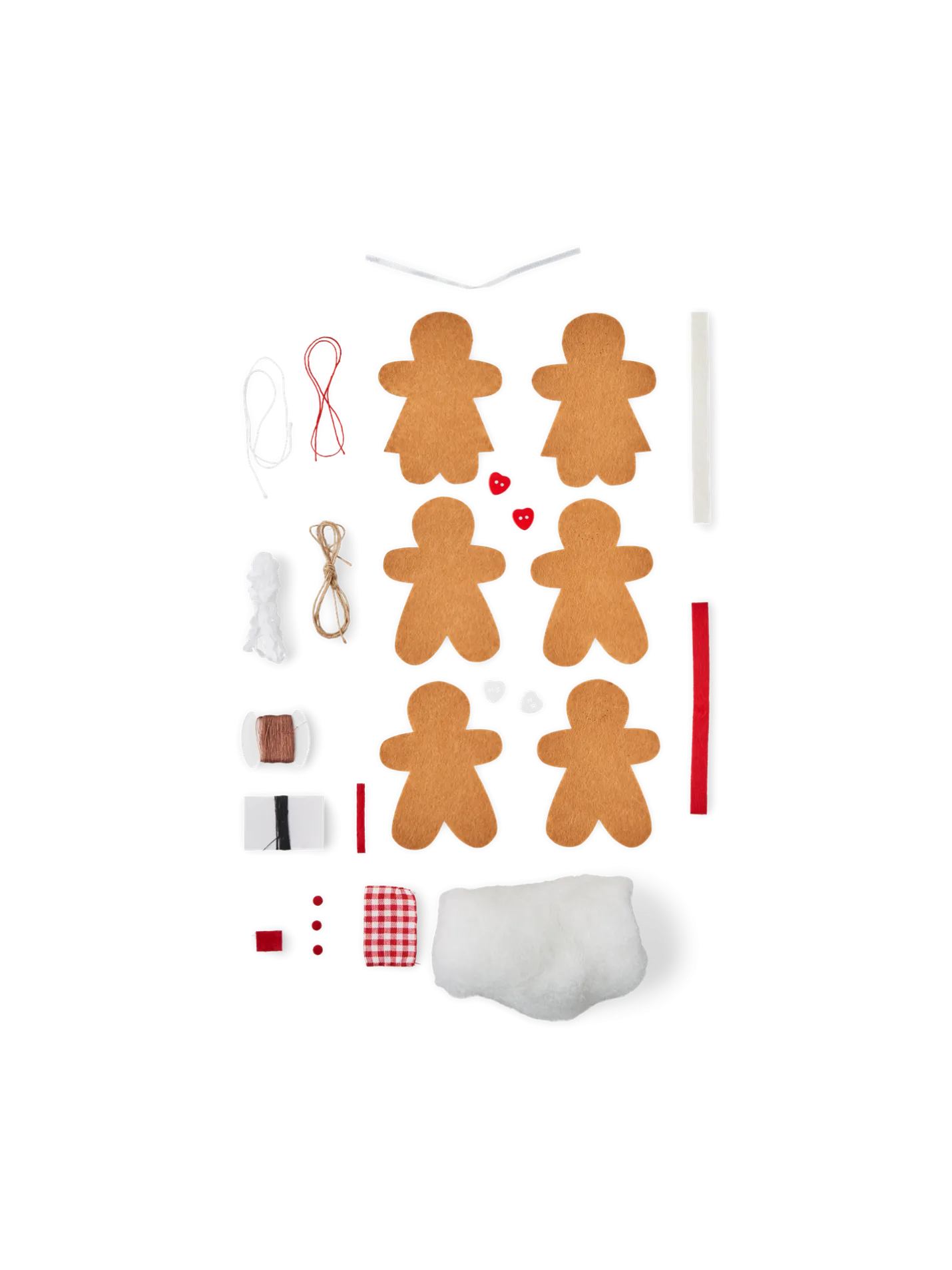 Online Søstrene Grene Schweiz Lebkuchenpuppen DIY-Set Brown