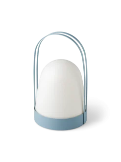Outlet Søstrene Grene Schweiz LED-Tischlampe Misty Blue