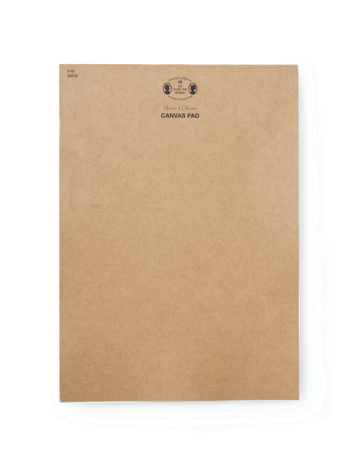 Hot Søstrene Grene Schweiz Leinwand-Block A4 Off White