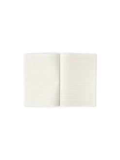 Søstrene Grene Schweiz Liniertes Notizbuch A4 Smokey Blue