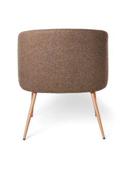 Outlet Søstrene Grene Schweiz Loungesessel Mit Bouclé-Stoff Brown