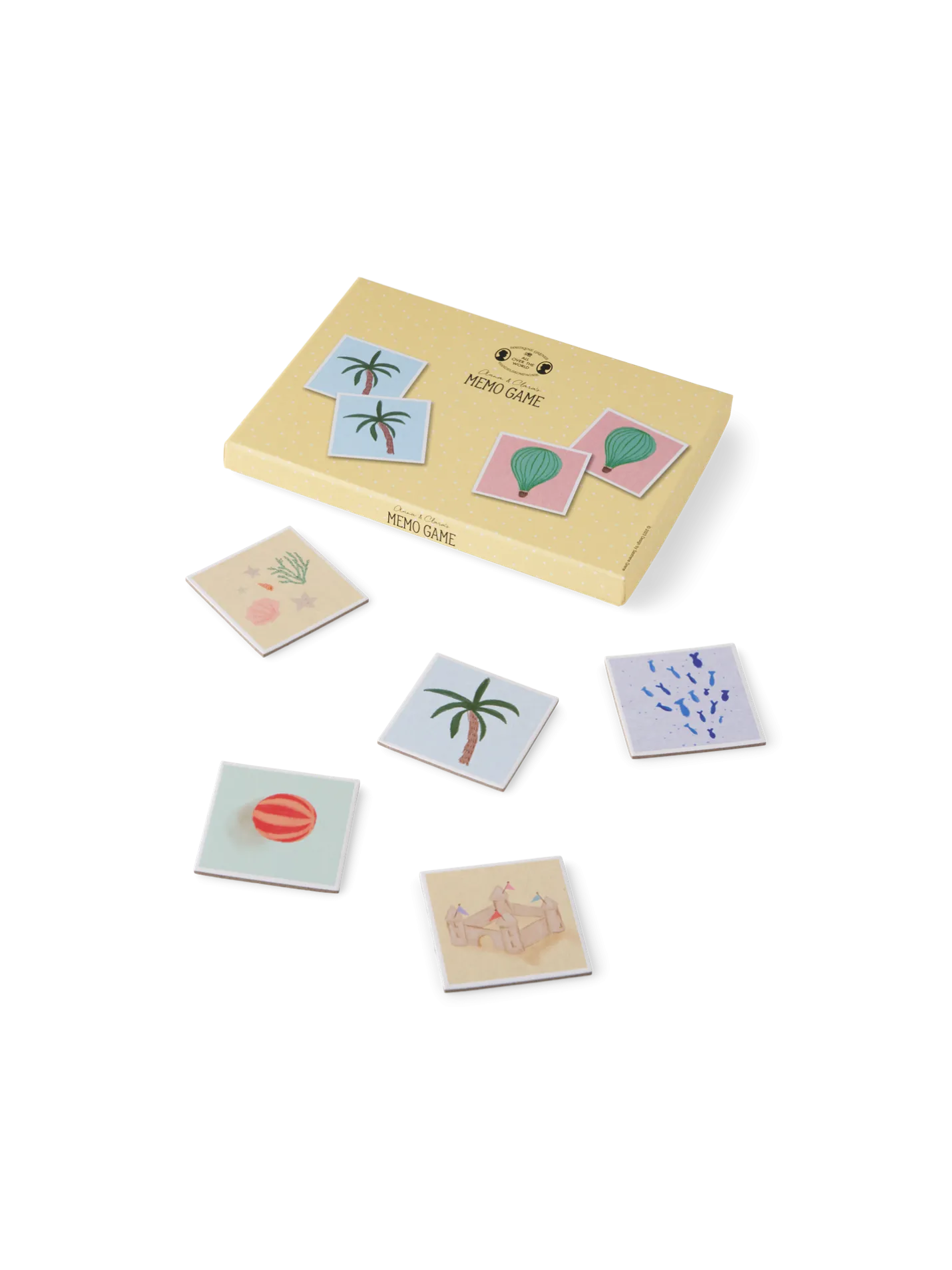 Hot Søstrene Grene Schweiz Memo-Spiel Light Olive