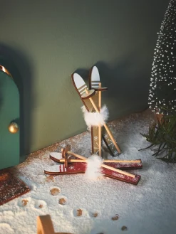 Hot Søstrene Grene Schweiz Miniatur-Ski-Set