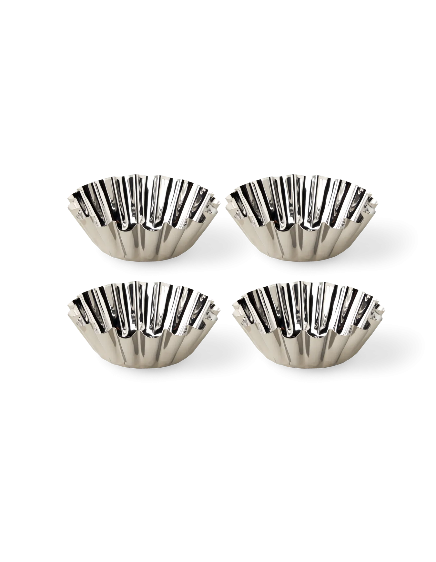 Hot Søstrene Grene Schweiz Mini-Tarte-Formen Silver