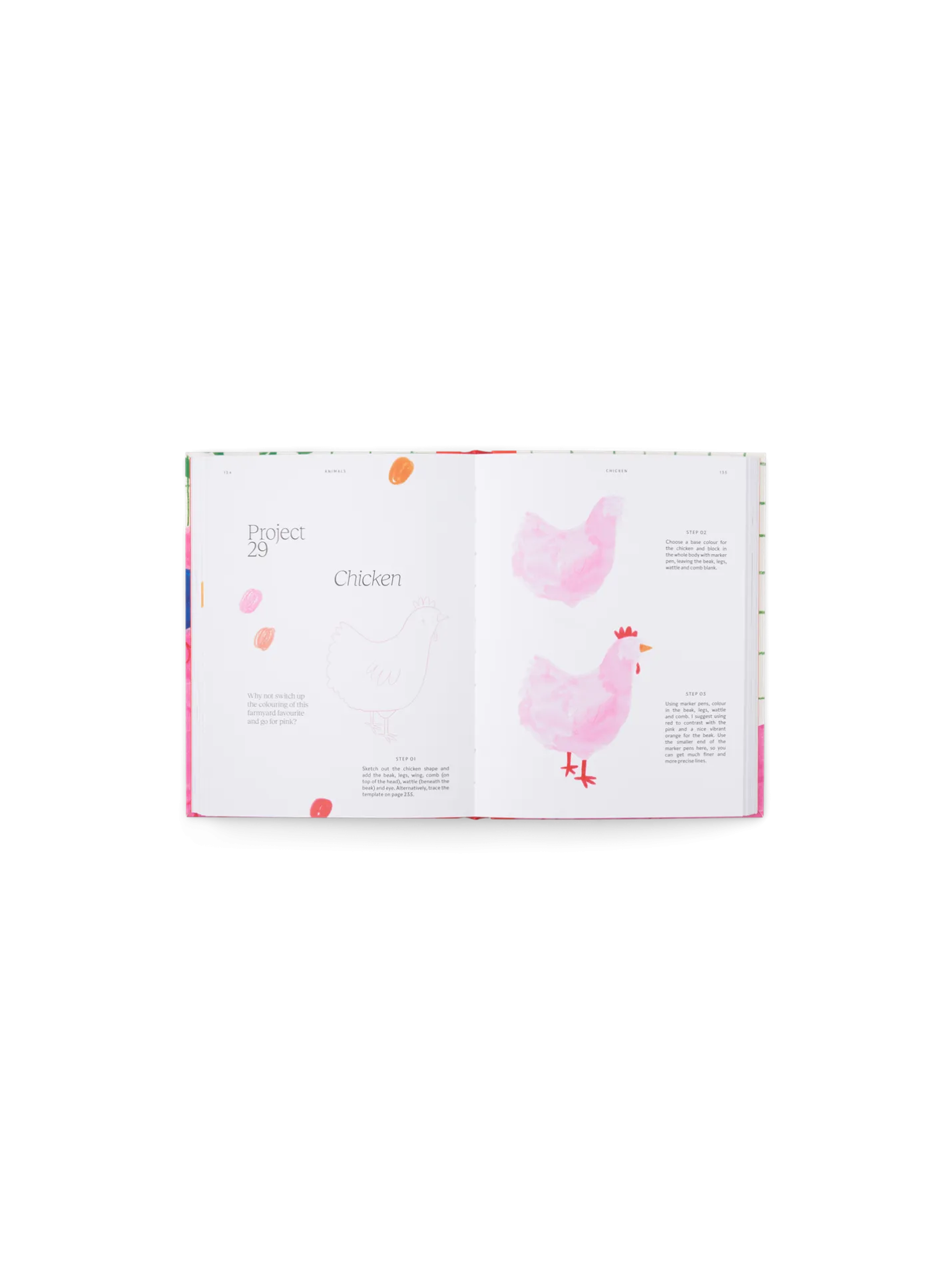 Clearance Søstrene Grene Schweiz 15-Minute Art Painting Brick Red