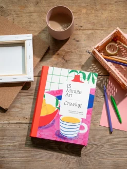 Clearance Søstrene Grene Schweiz 15-Minute Art Painting Brick Red