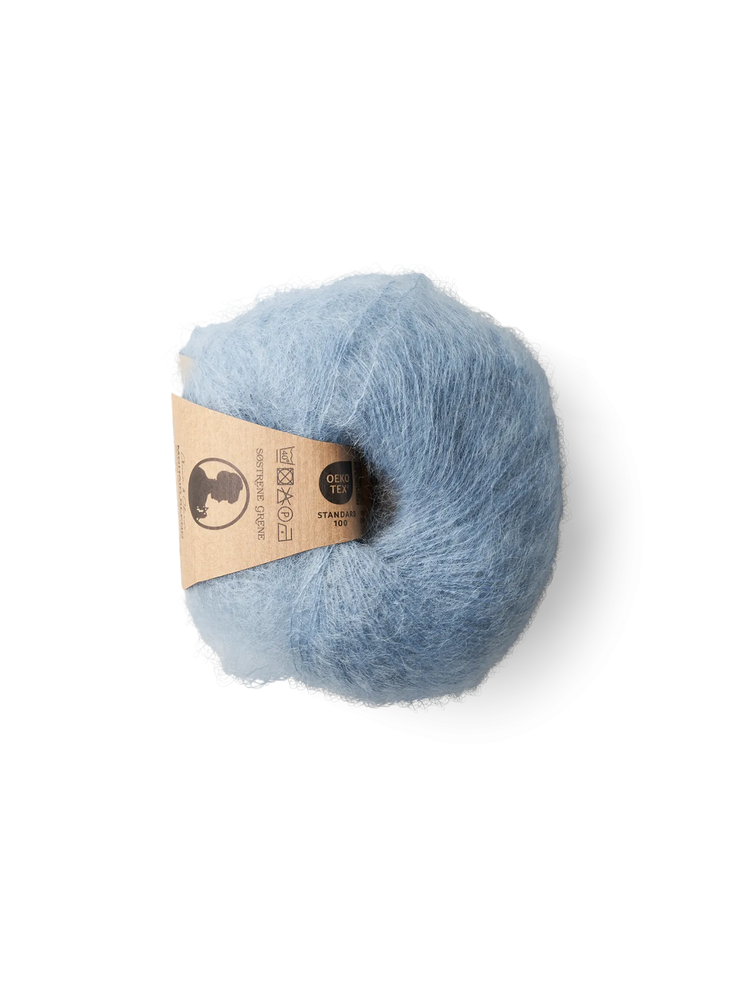 Clearance Søstrene Grene Schweiz Mohair-Nylon-Garn Petrol