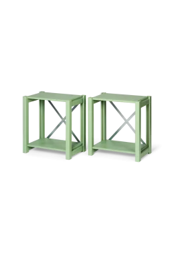 Online Søstrene Grene Schweiz Nachttisch 2er-Pack Olive Green