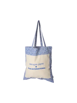 Hot Søstrene Grene Schweiz Plan International Tragetasche Electric Blue
