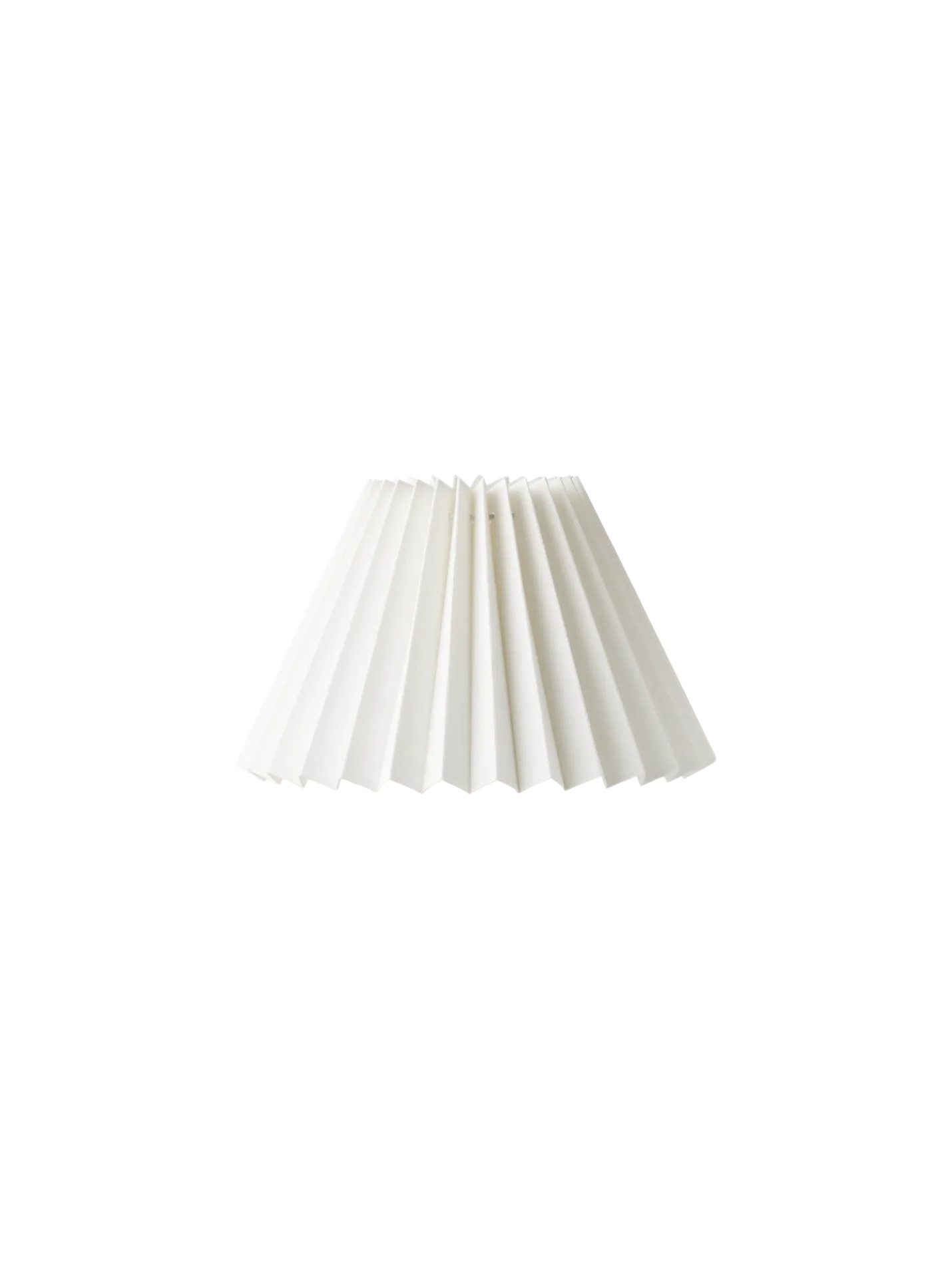 Clearance Søstrene Grene Schweiz Plissierter Lampenschirm White