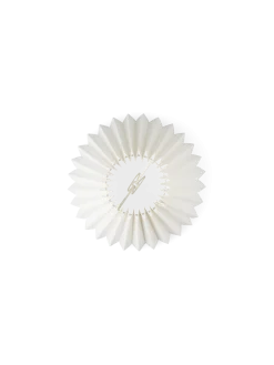 Clearance Søstrene Grene Schweiz Plissierter Lampenschirm White