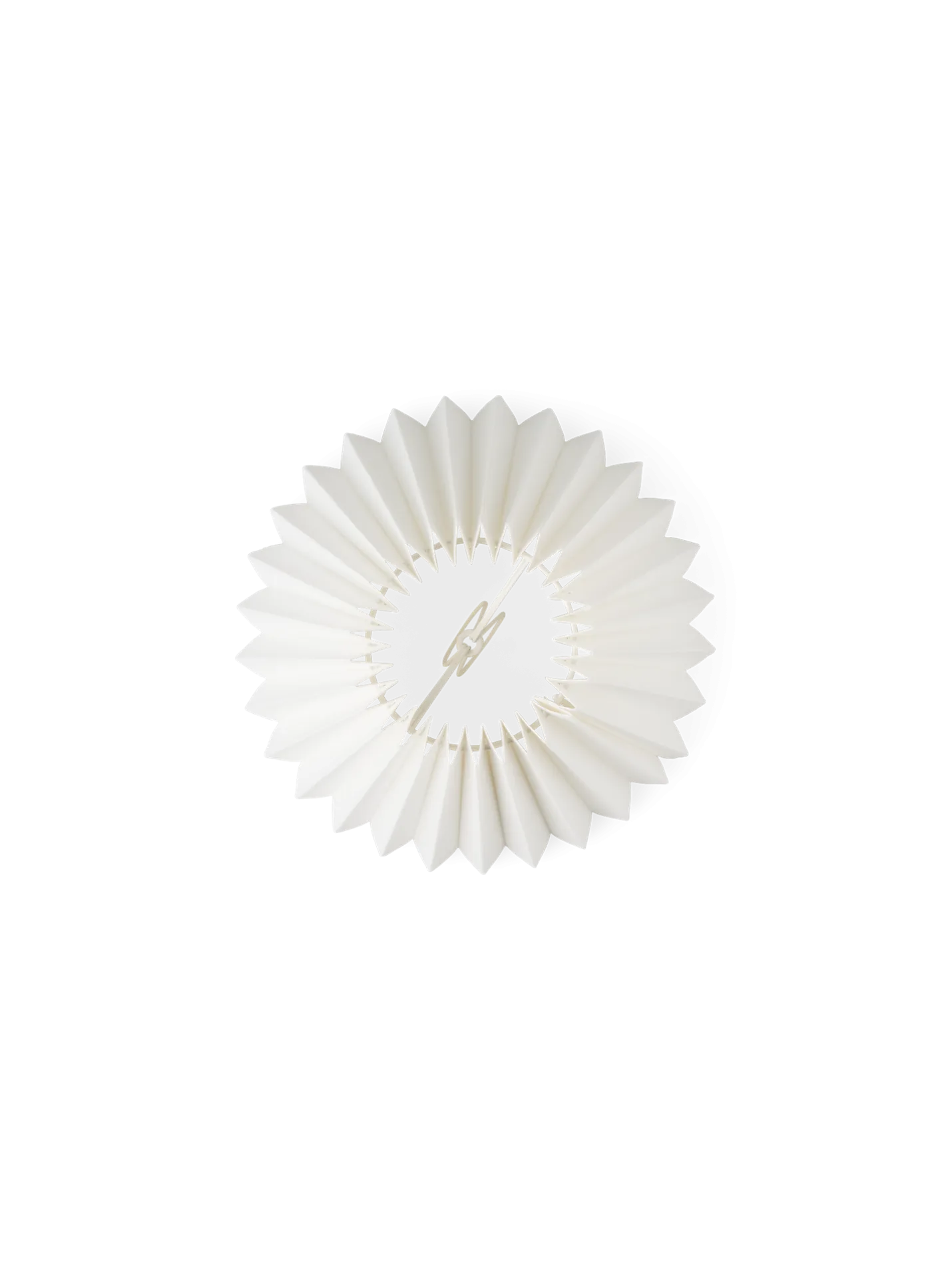 Clearance Søstrene Grene Schweiz Plissierter Lampenschirm White